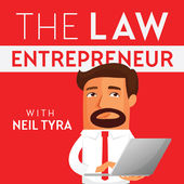 Neil Tyra - The Law Entreprenuer podcast logo